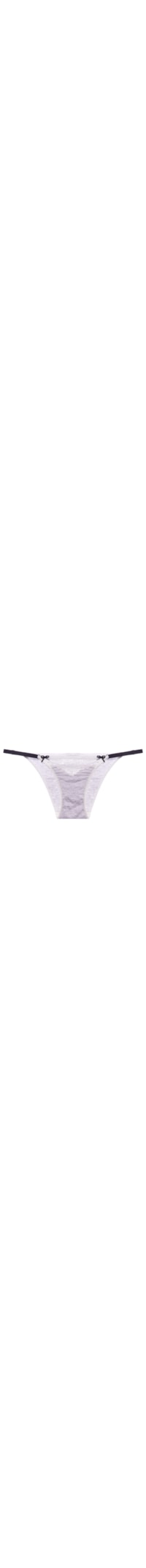Calcinha String Flowe Cotton - Cinza
