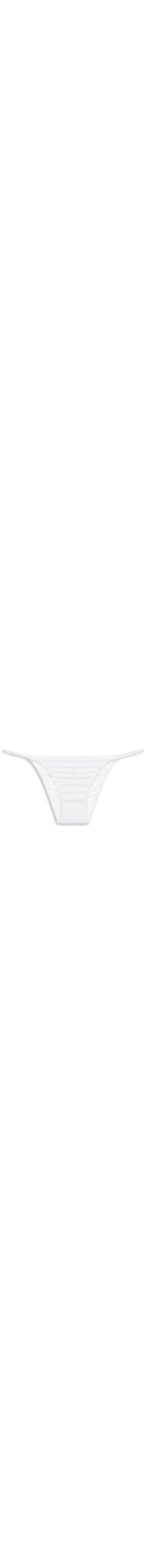 Calcinha String Microfibra Comfy - Branco
