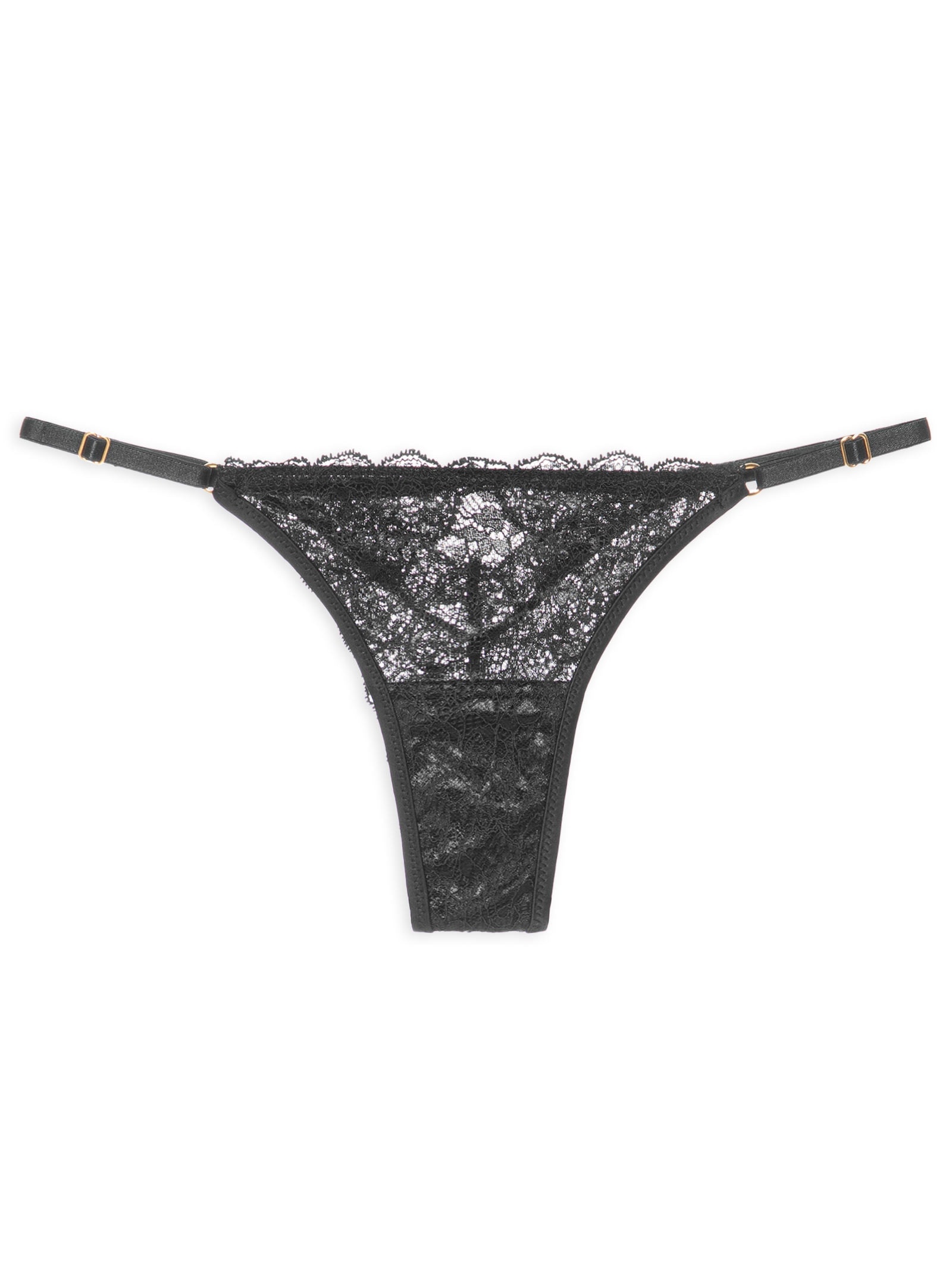 Calcinha String Preto Valisere