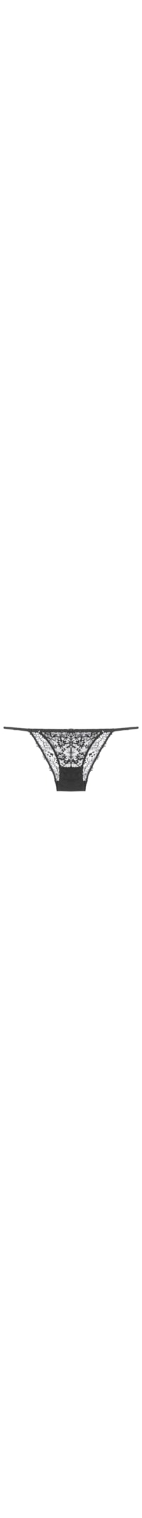 Calcinha String Renda Basic Me - Preto