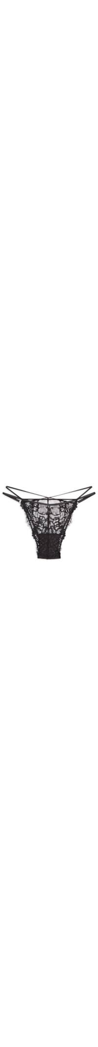 Calcinha String Renda Chloe - Preto