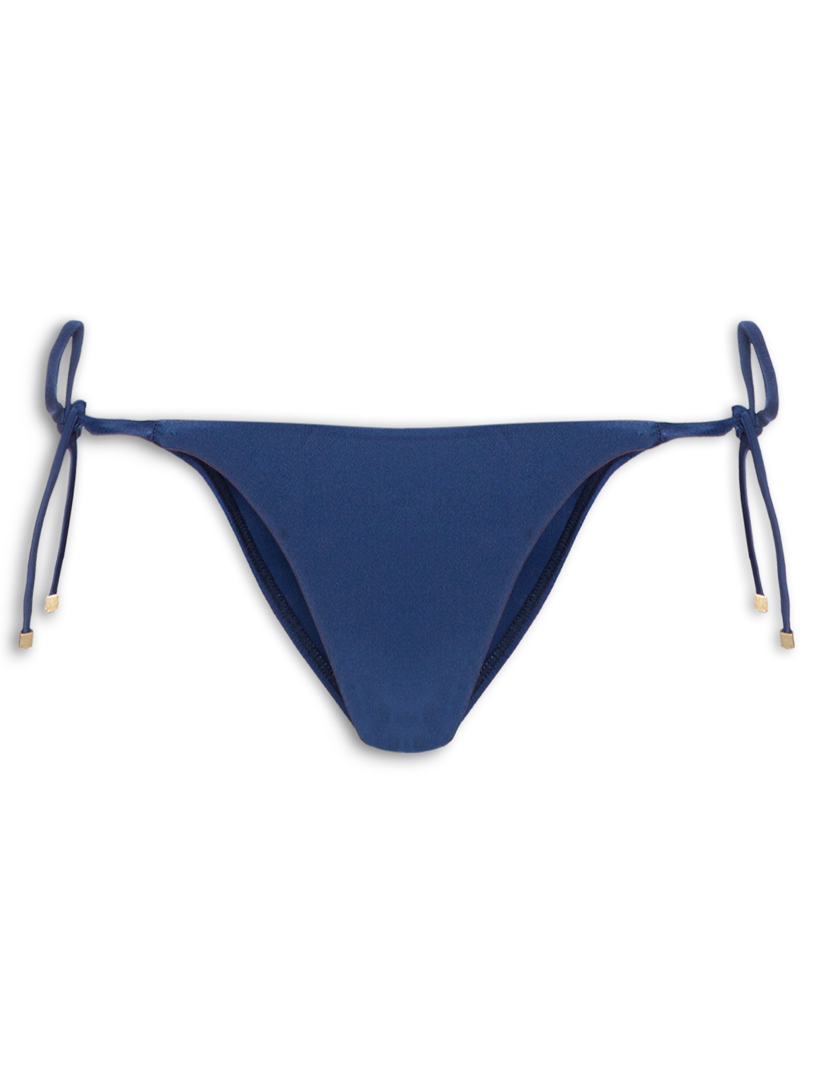 Calcinha Tanga Amarradinha Lisa Azul Cia Marítima