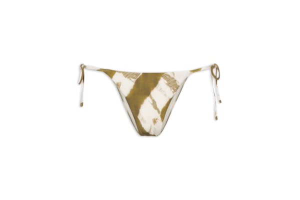 Calcinha Tanga Amarradinho Estampado - Verde