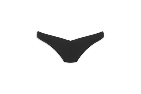 Calcinha Tanga Asa Delta Lisa - Preto