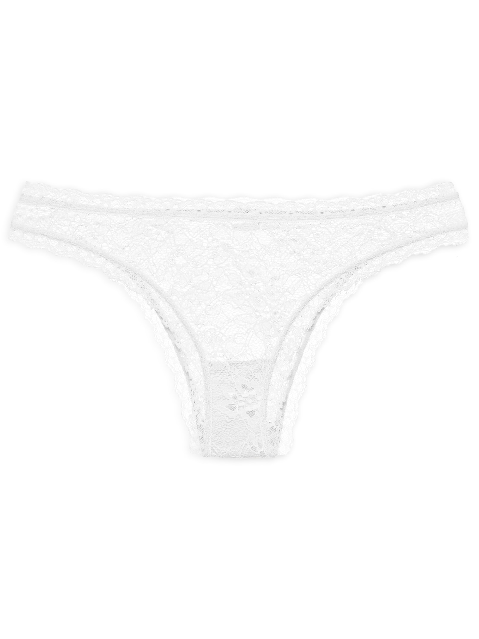 Calcinha Tanga Branco Valisere