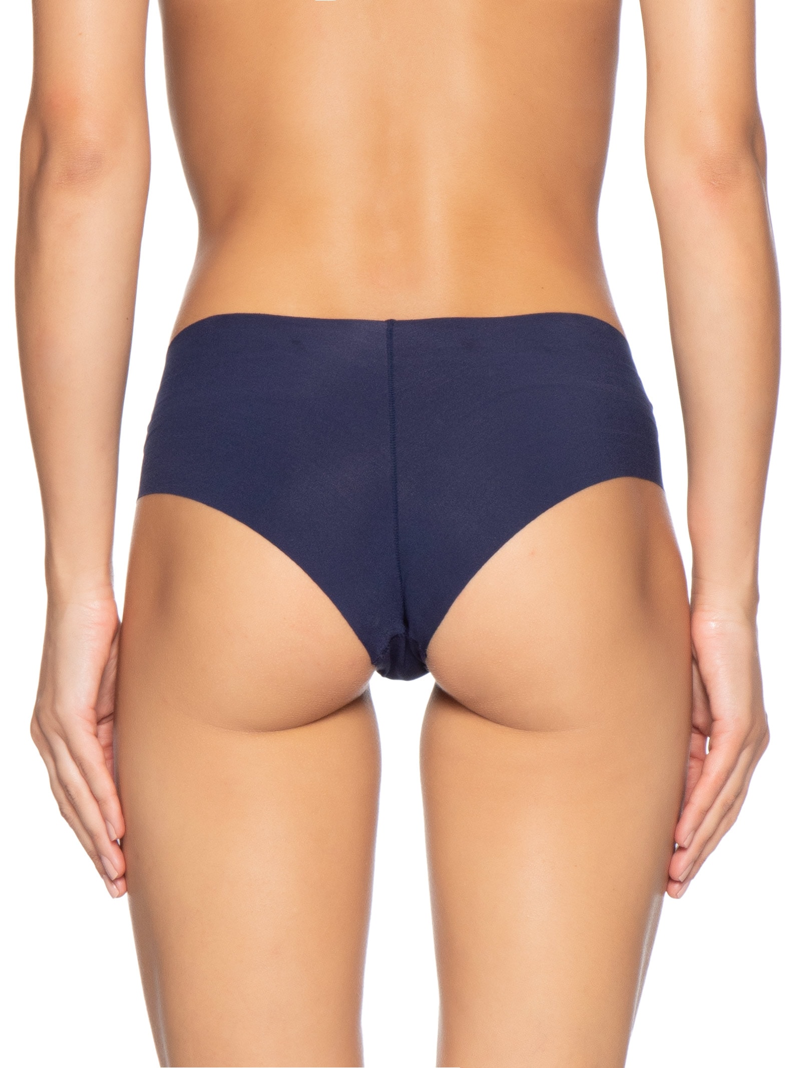 Calcinha Tanga Brasileira Em Microfibra Azul Hope