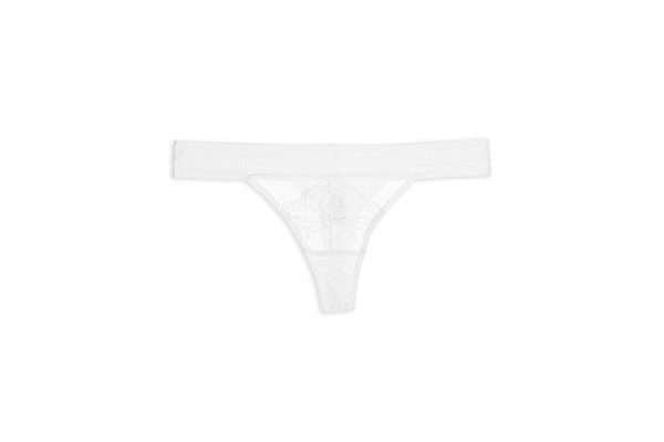 Calcinha Tanga Fio - Branco