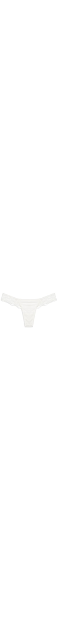 Calcinha Tanga Fio - Branco