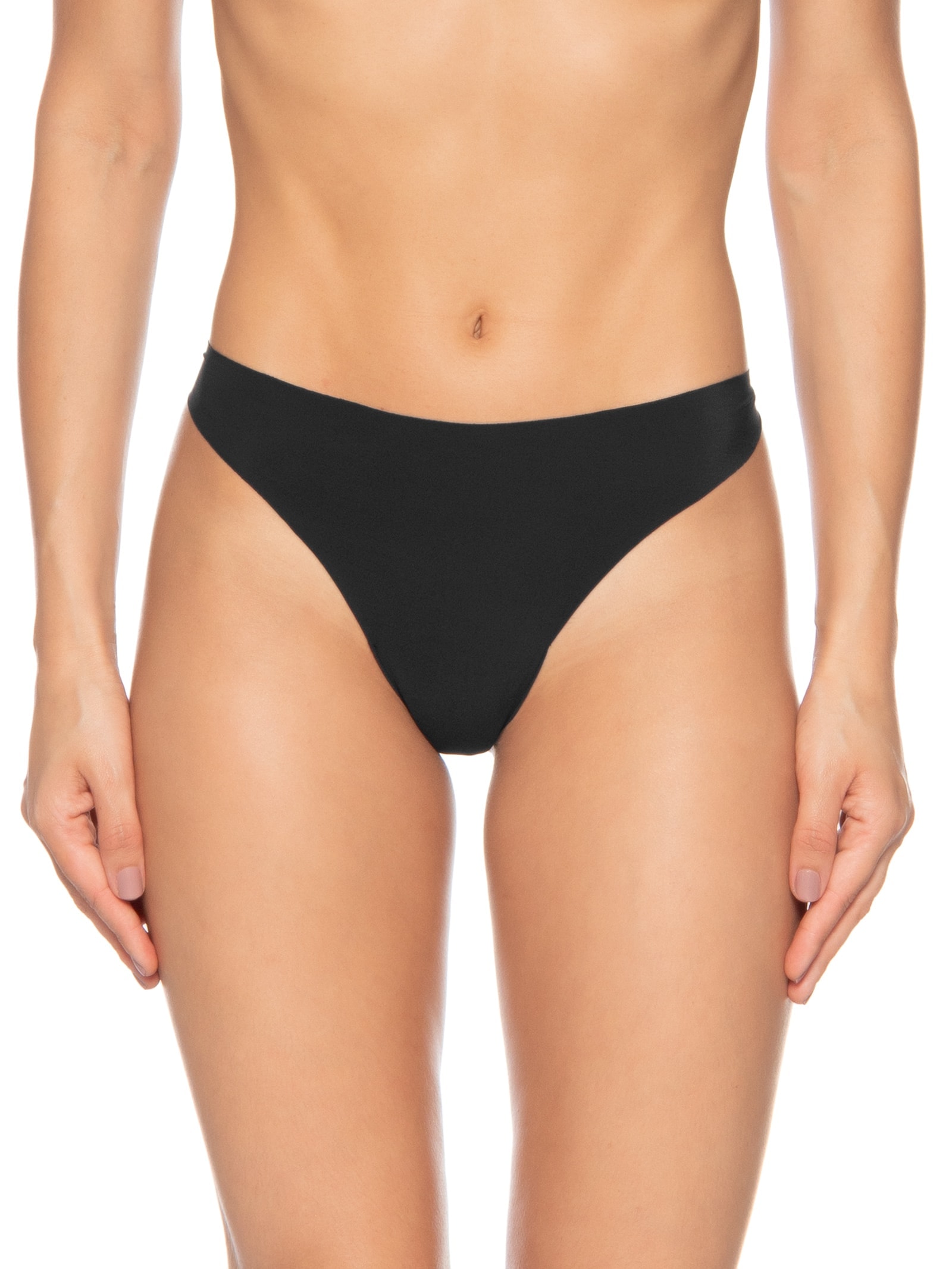 Calcinha Tanga Fio Dental Preto Valisere