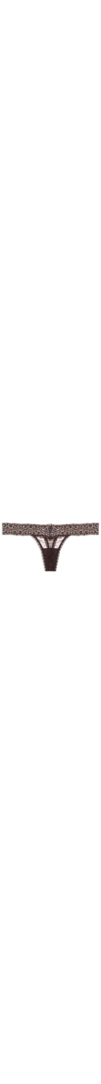 Calcinha Tanga Fio - Marrom