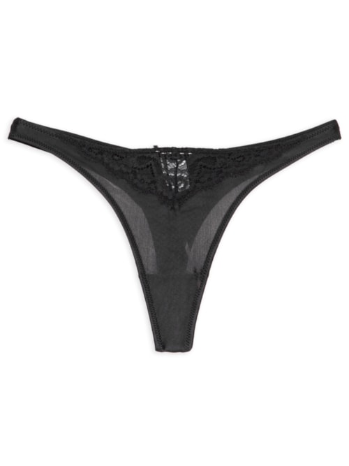 Calcinha Tanga Fio – Preto