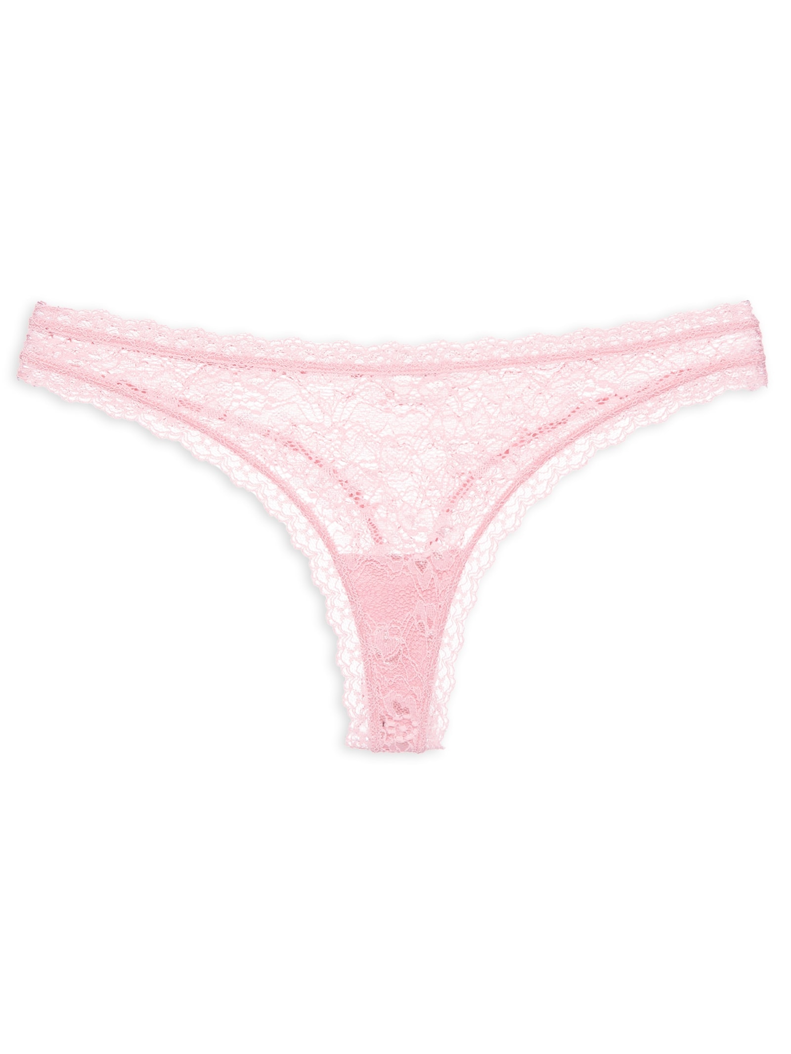Calcinha Tanga Fio Rosa Valisere