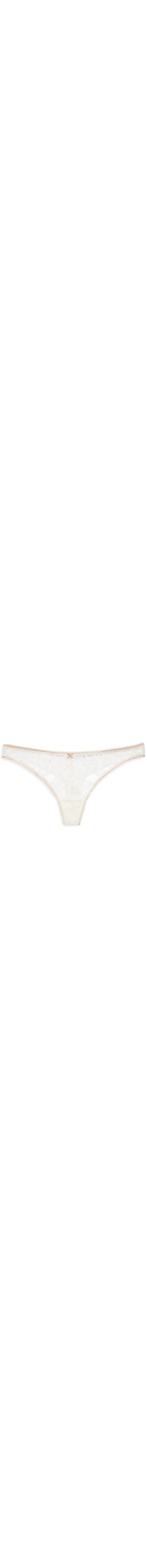 Calcinha Tanga Fio True Romance - Off White