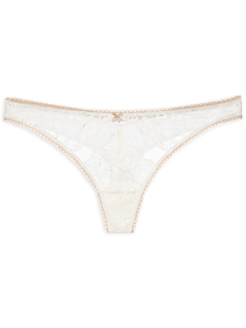 Calcinha Tanga Fio True Romance – Off White