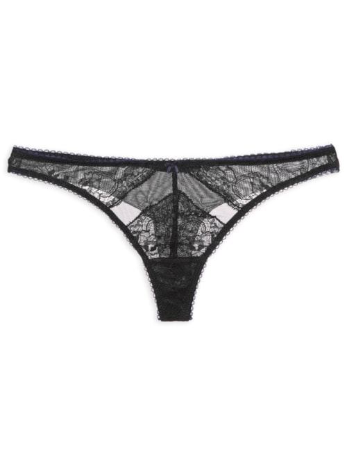 Calcinha Tanga Fio True Romance – Preto