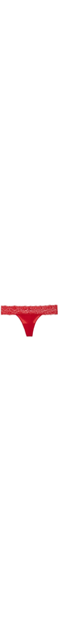 Calcinha Tanga Fio - Vermelho