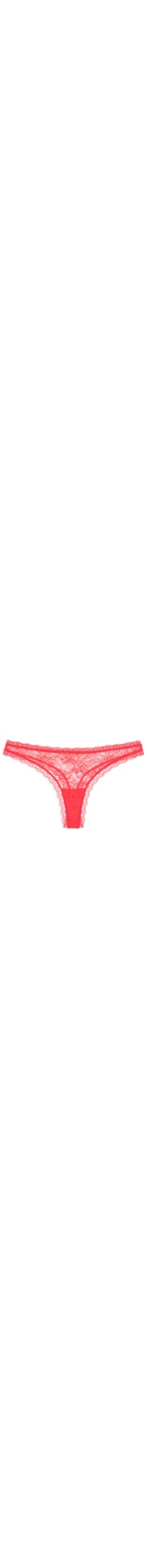 Calcinha Tanga Fio - Vermelho