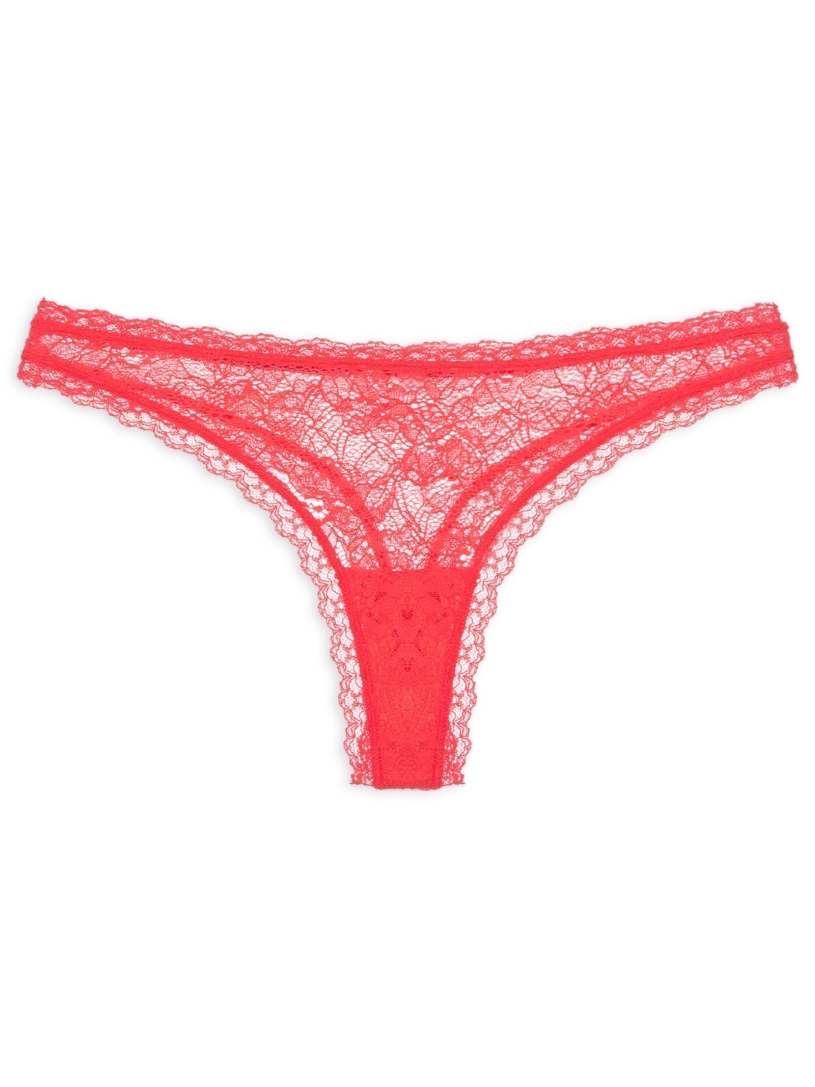 Calcinha Tanga Fio Vermelho Valisere