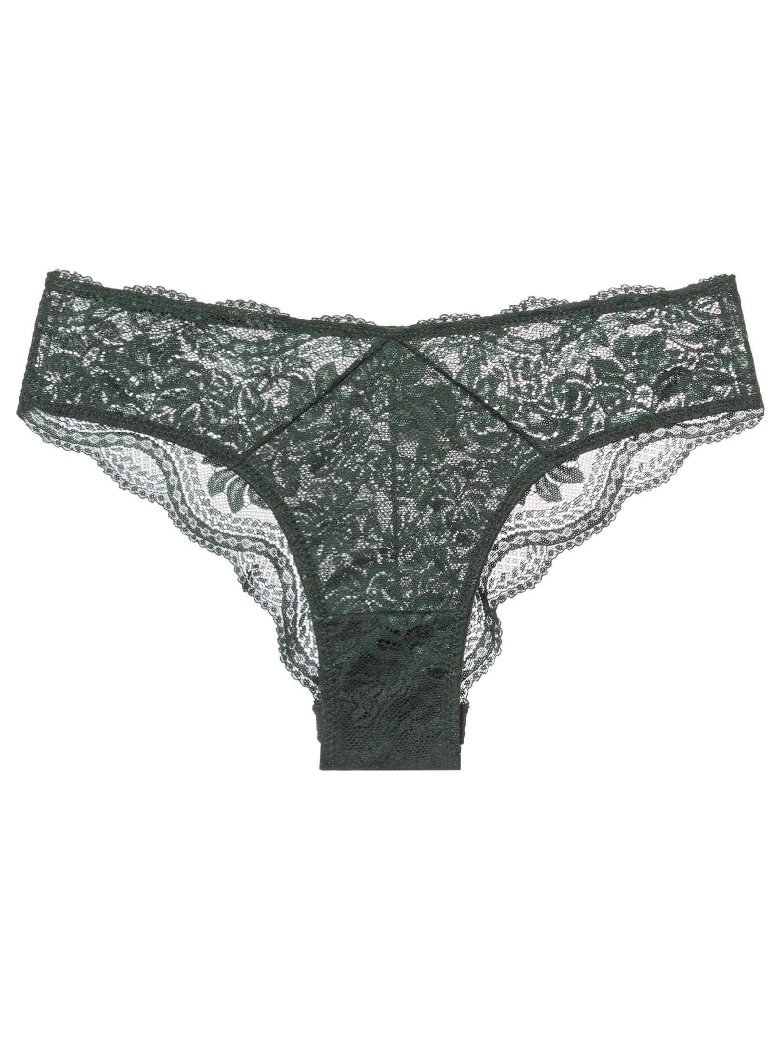 Calcinha Tanga Lace Essencial Lingerie Verde Calvin Klein Underwear