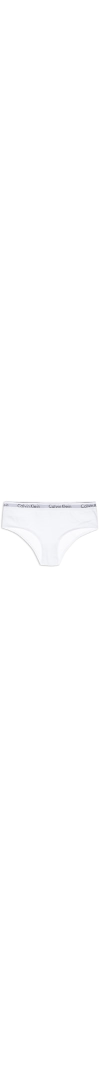 Calcinha Tanga Larga Modern Cotton - Branco