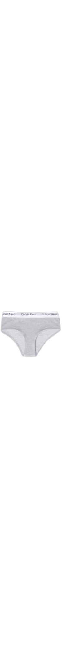 Calcinha Tanga Larga Modern Cotton - Cinza