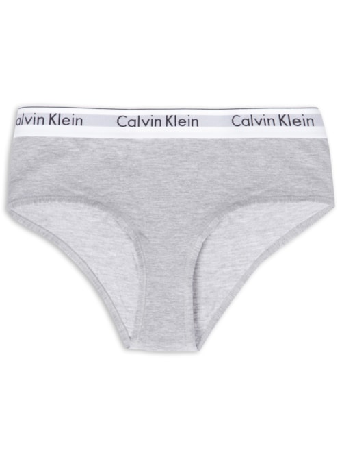 Calcinha Tanga Larga Modern Cotton – Cinza