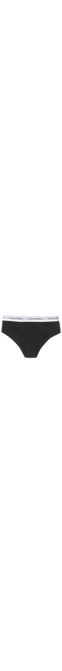Calcinha Tanga Larga Modern Cotton - Preto