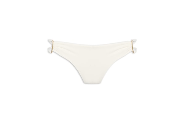 Calcinha Tanga Lateral Média Lisa - Branco