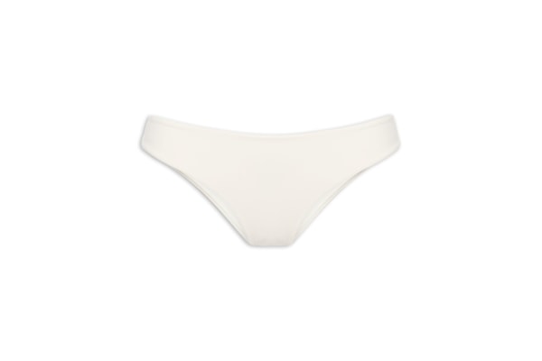 Calcinha Tanga Lateral Média Lisa - Branco