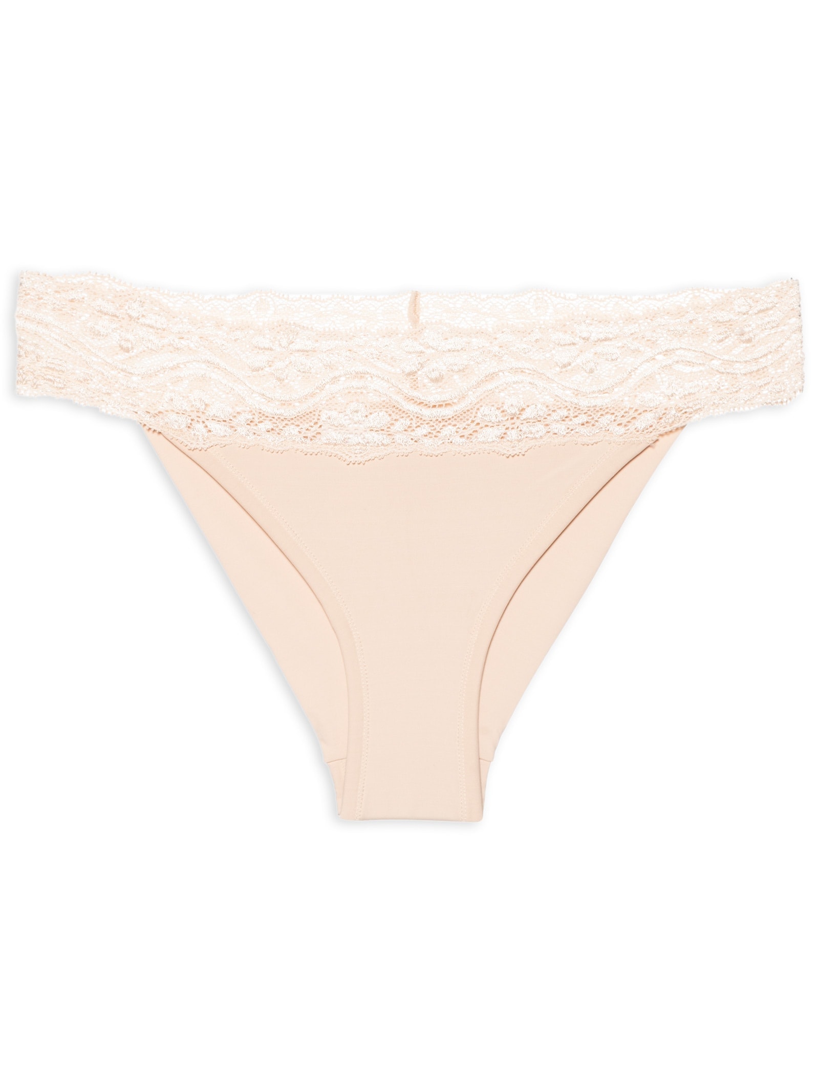 Calcinha Tanga Leve Essencial Bege Valisere