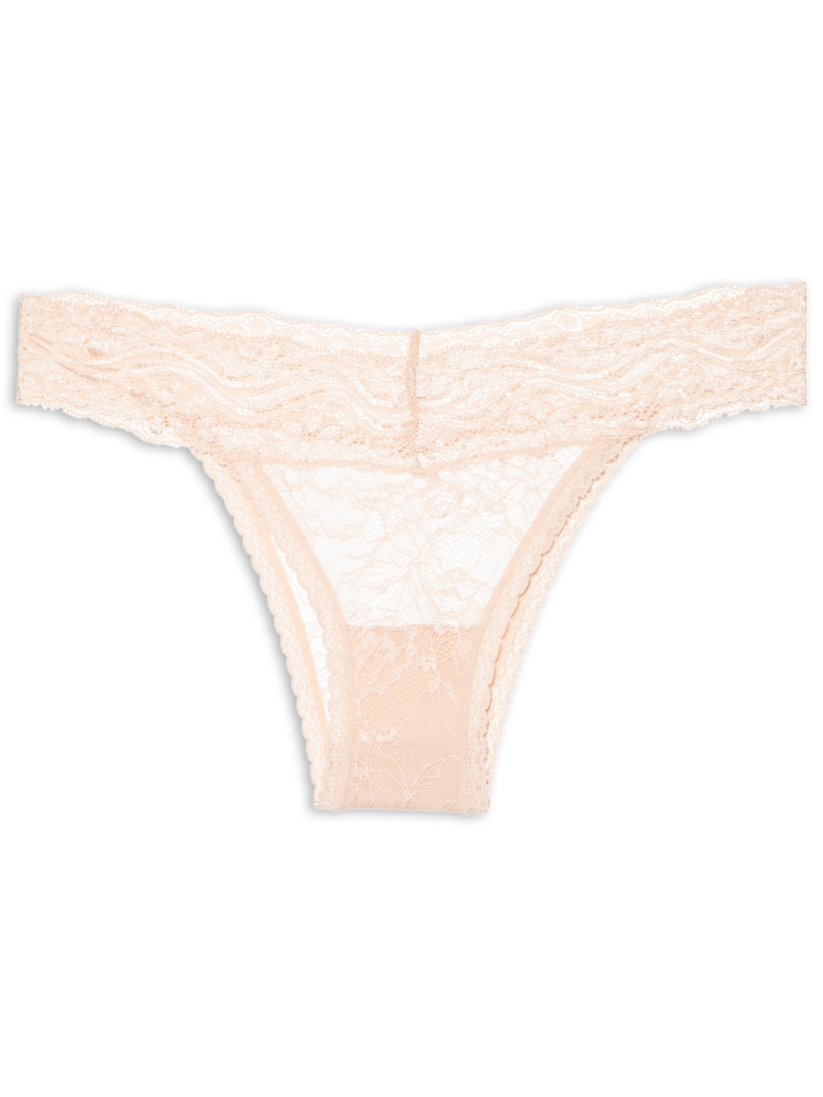 Calcinha Tanga Leve Essencial Bege Valisere