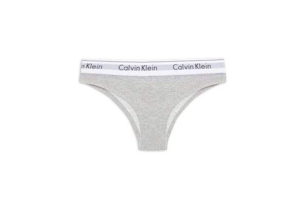 Calcinha Tanga Modern Cotton - Cinza