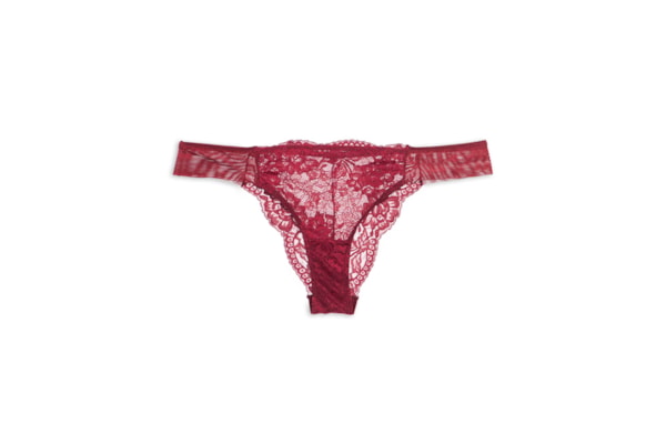 Calcinha Tanga Renda Classic Lace - Vermelho