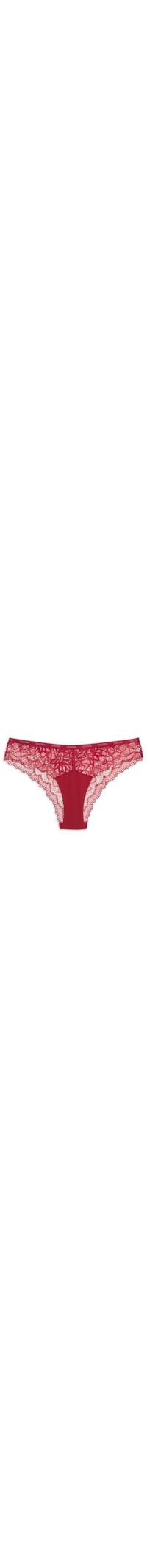 Calcinha Tanga Renda Vittoria - Vermelho
