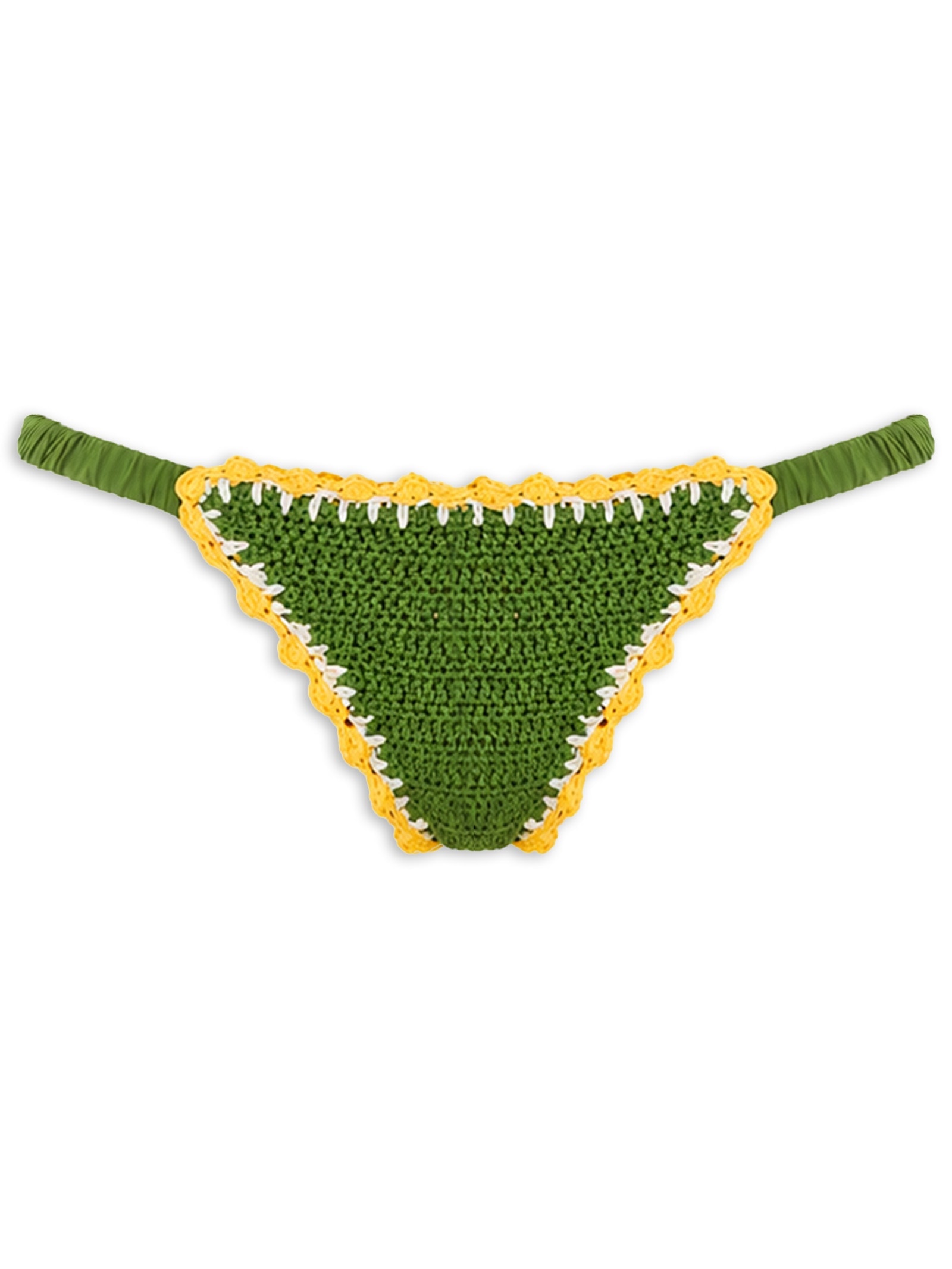 Calcinha Tricot Amarelo Triya