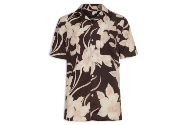 Camisa Blossom - Marrom
