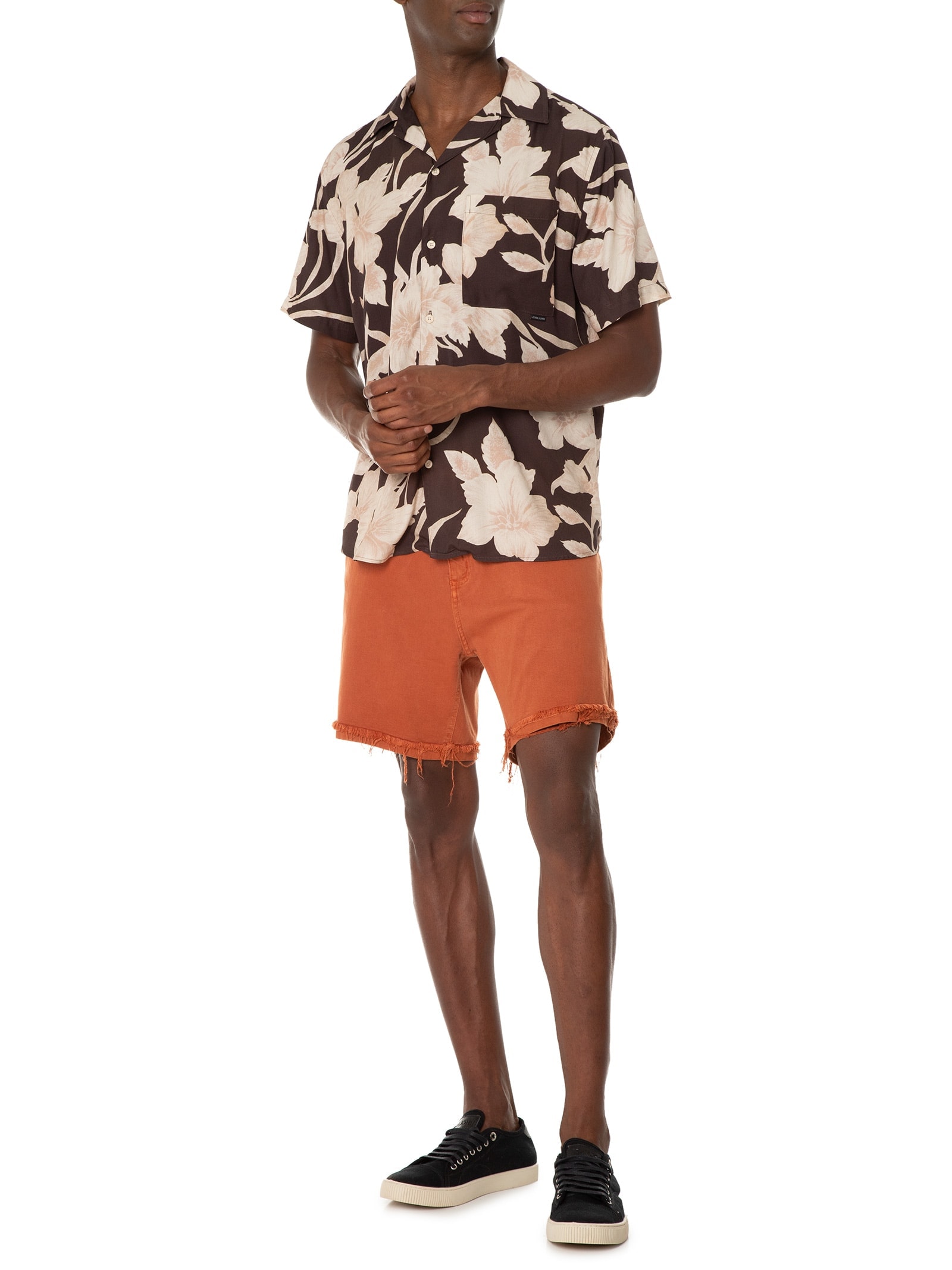 Camisa Blossom Marrom John John