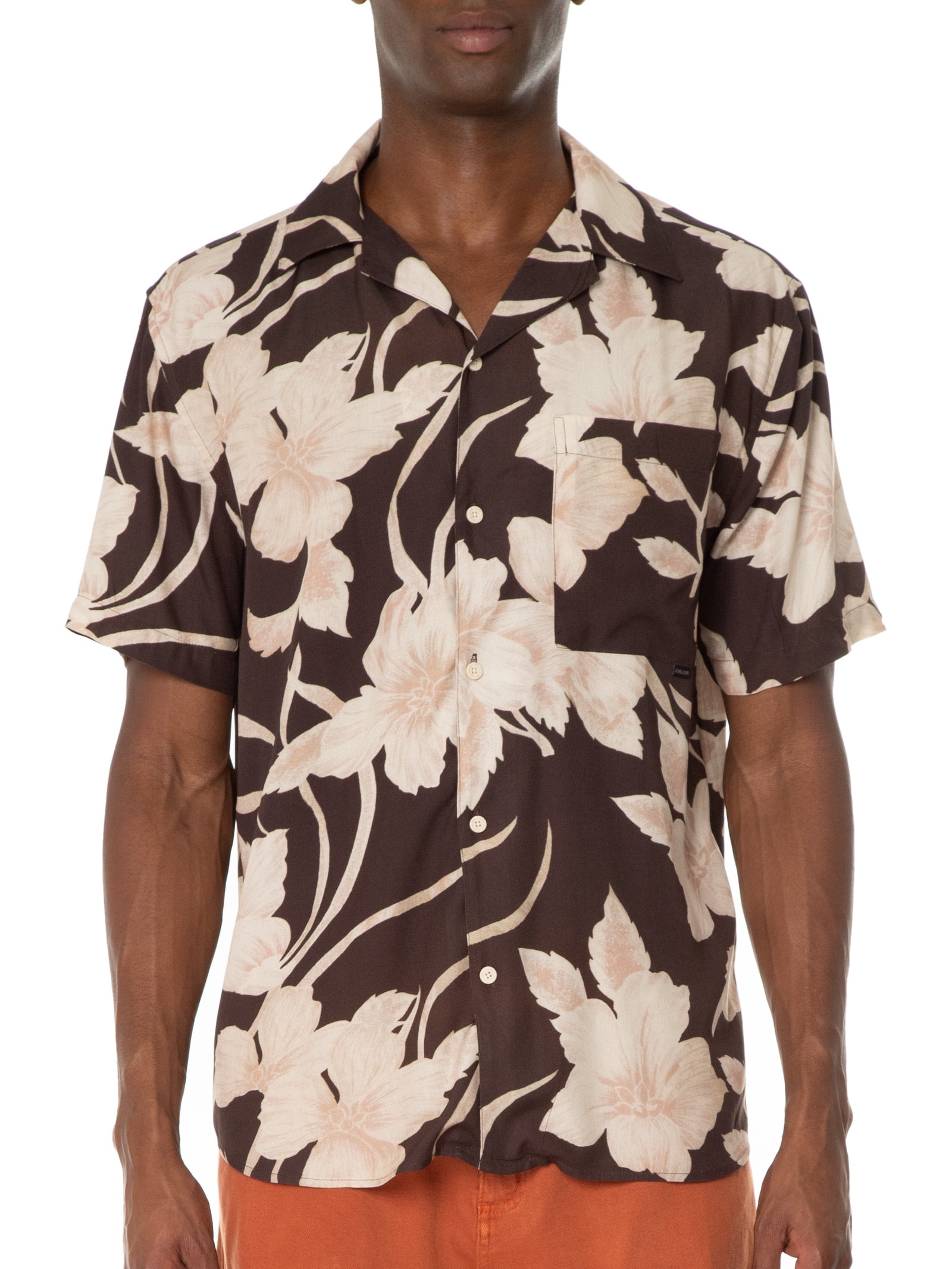 Camisa Blossom Marrom John John