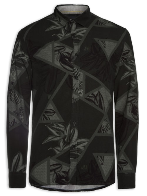 Camisa Camuflada – Preto