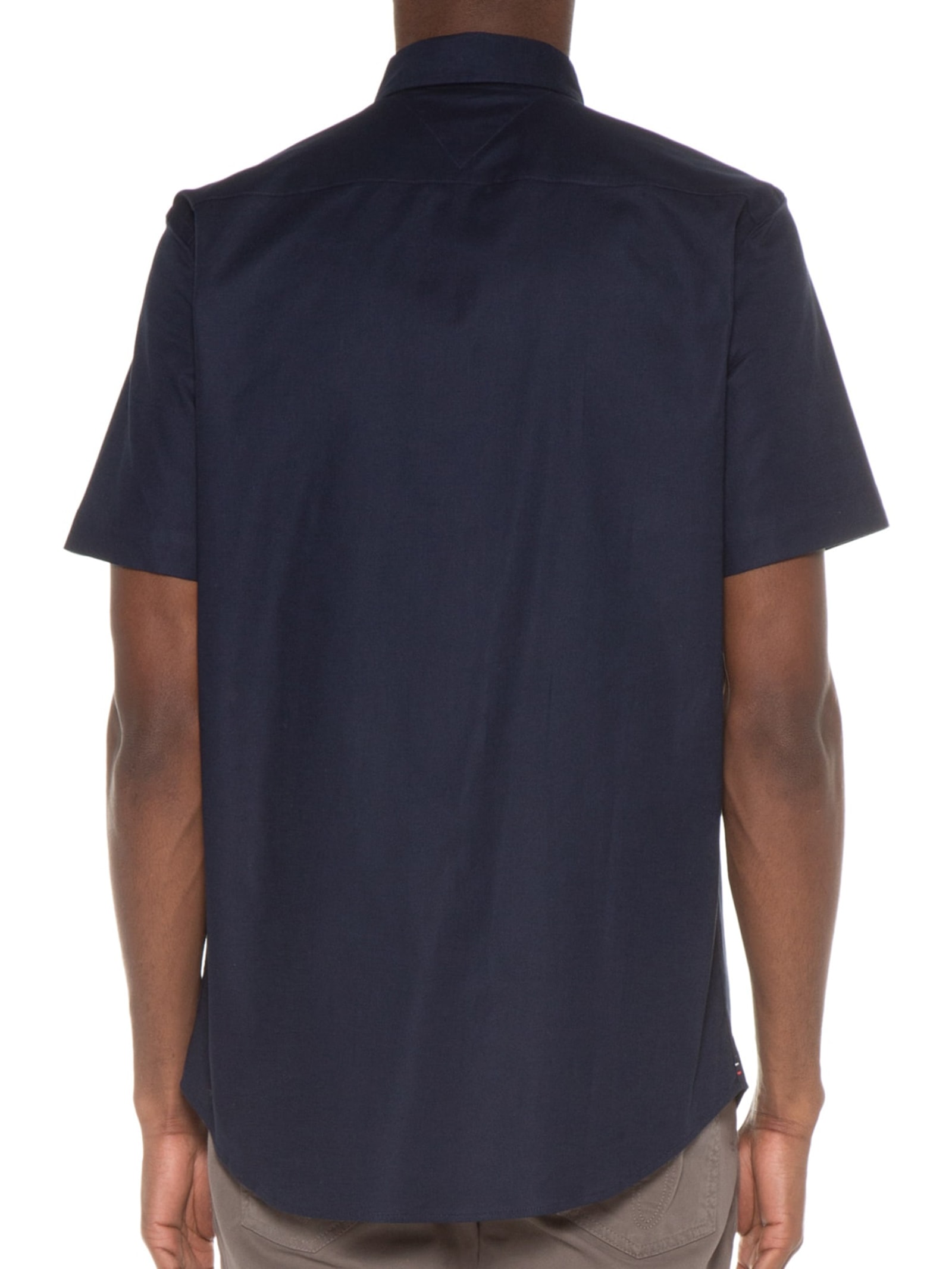 Camisa Casual Light Oxford Shirt Azul  Tommy Hilfiger