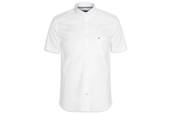 Camisa Casual Light Oxford Shirt - Branco