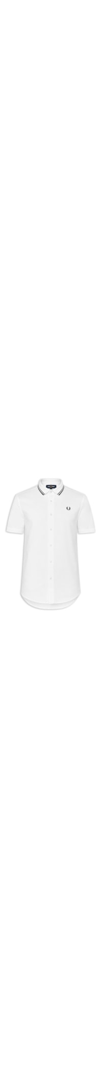 Camisa Casual Masculina Collar - Branco