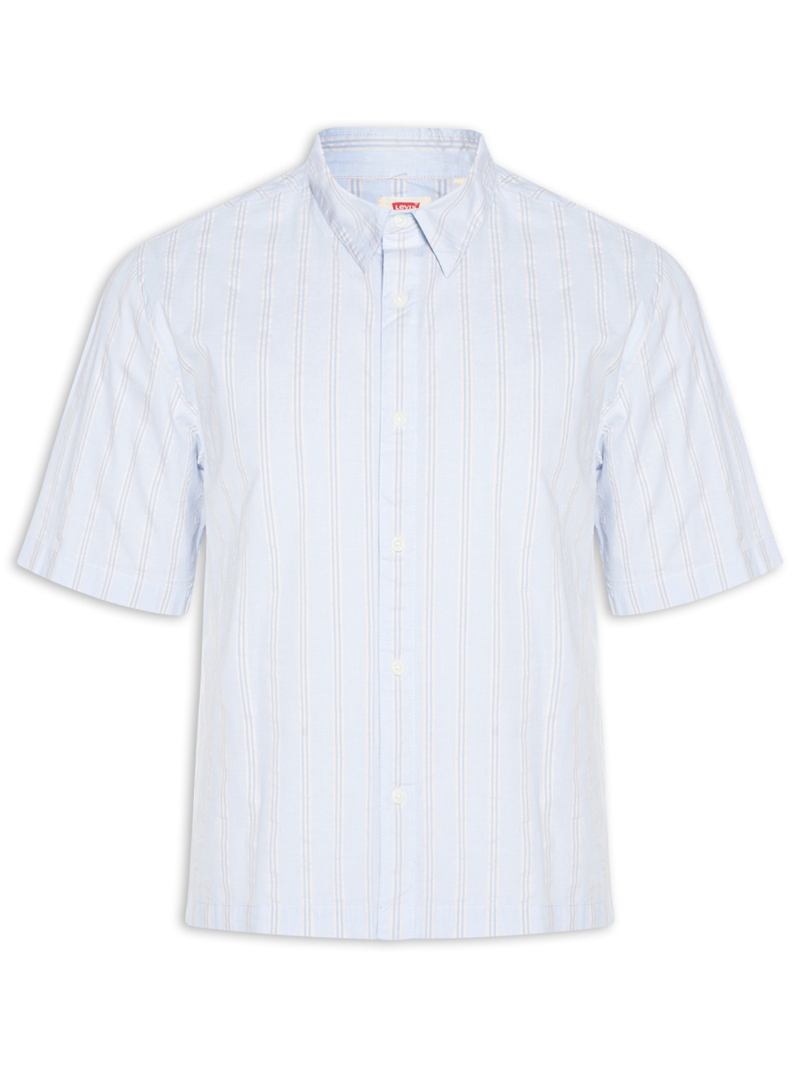 Camisa Casual Masculina Loose Fit Lama Boxy Azul Levi's