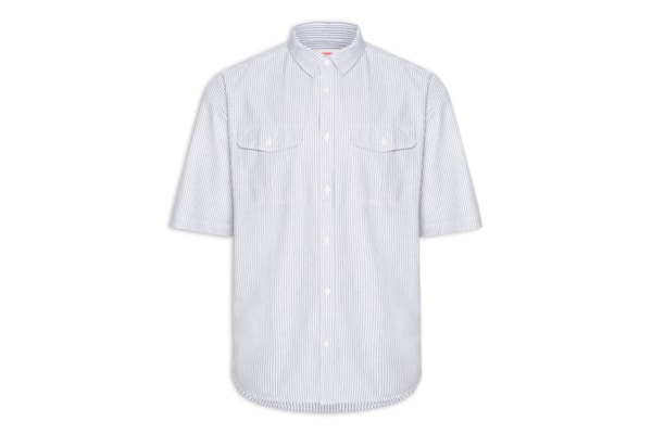 Camisa Casual Masculina Pacífica Loose - Preto