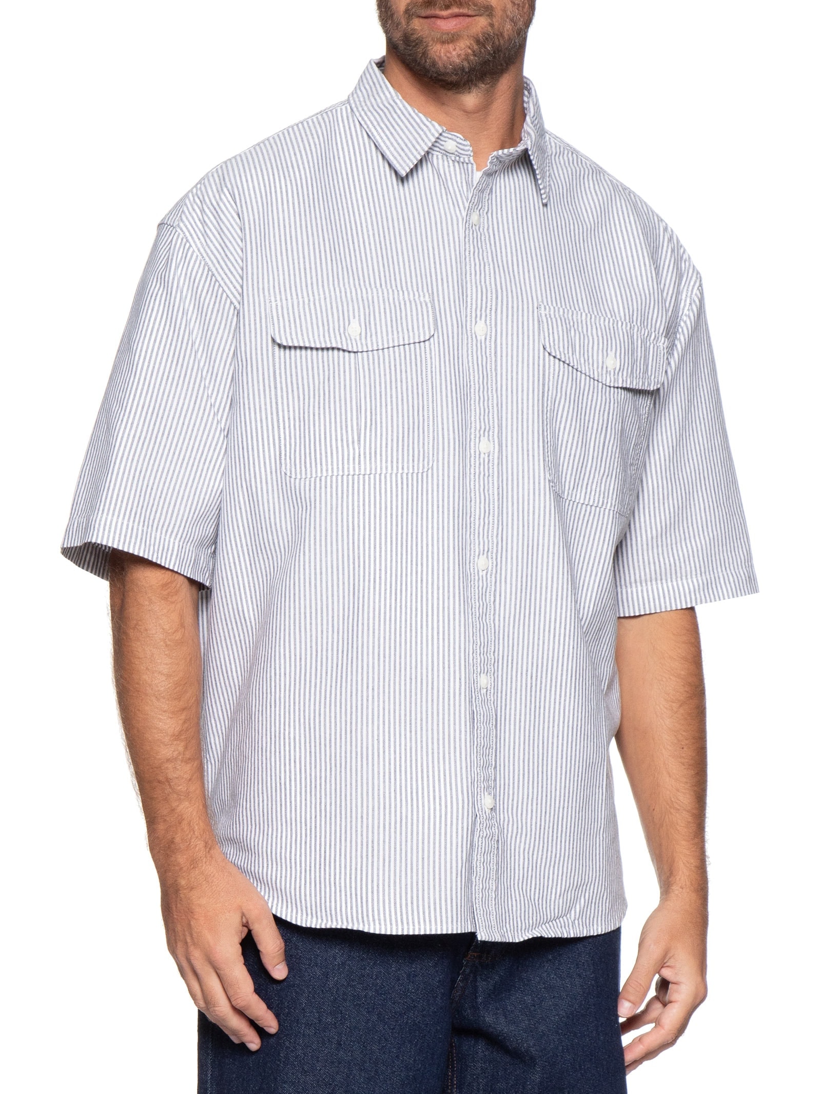 Camisa Casual Masculina Pacífica Loose Preto Levi's