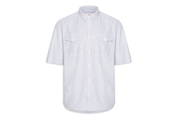 Camisa Casual Masculina Pacífica Loose - Preto