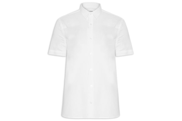 Camisa Casual Masculina Regular Fit Em Linho - Branco