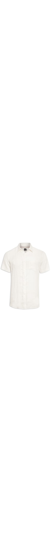 Camisa Classic Linen Mc - Off White