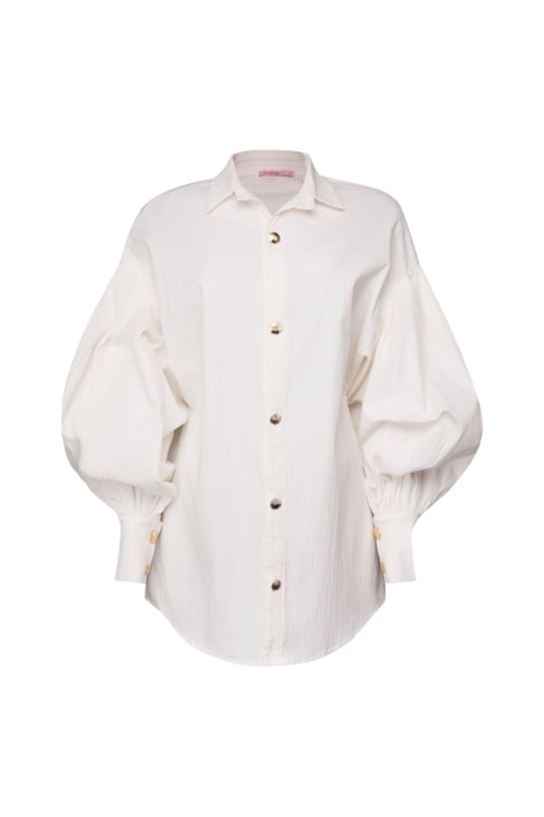 Camisa Conchas – Off White