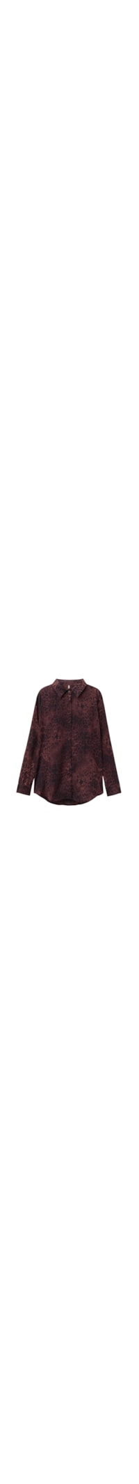 Camisa Dark Animalier - Marrom